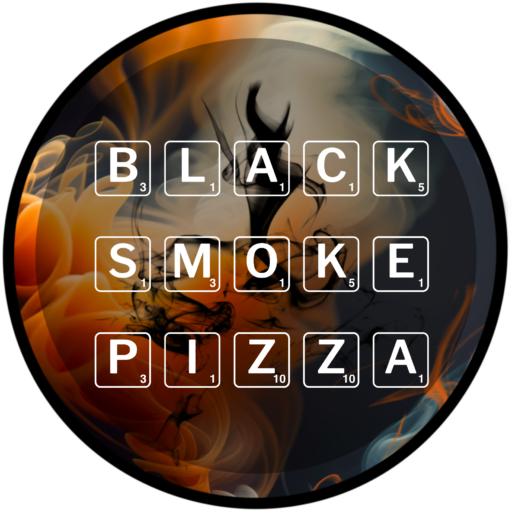 Black Smoke Pizza Logo